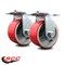 Service Caster Go Mini's Moving and Portable Storage Container Caster Replace Set - SCC GOM-SCC-60R630-PUR-RS-2 - alternate 3